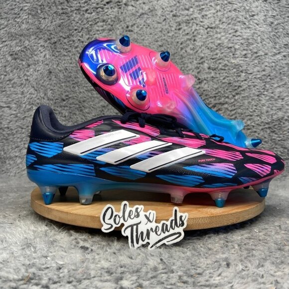 Adidas Copa Pure 2 Elite SG Soccer Players Pack Size 10 Men Blue Pink IG8695 adidas Copa Pure 2 Elite SG Reemergence - Legend Ink  main image 4
